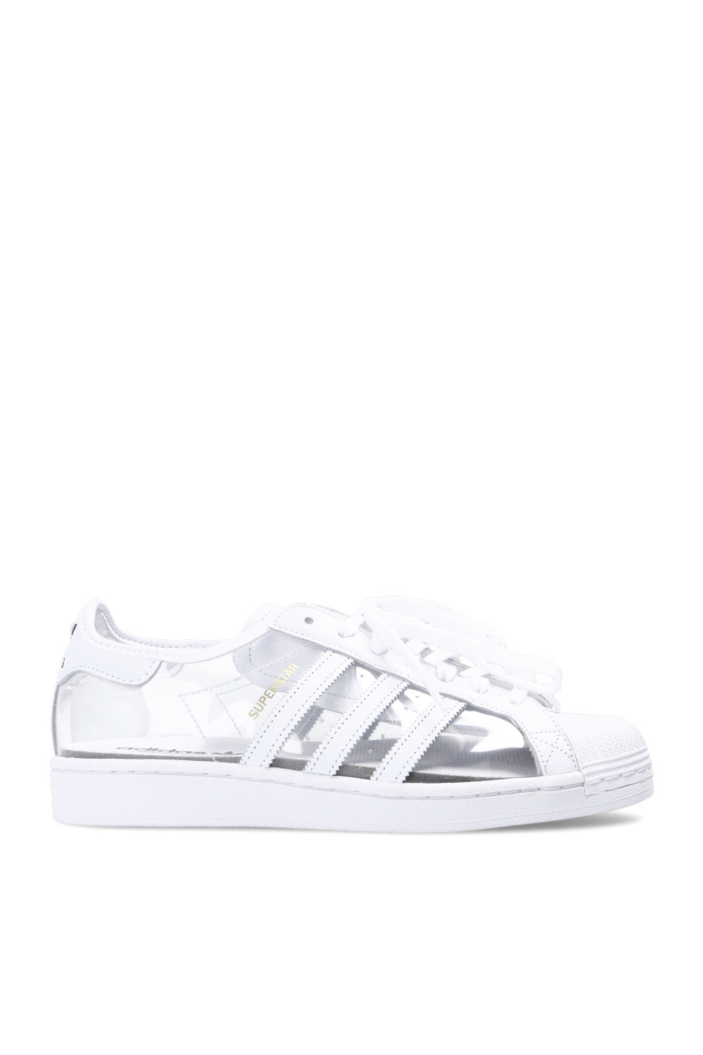 Adidas superstar online transparentes